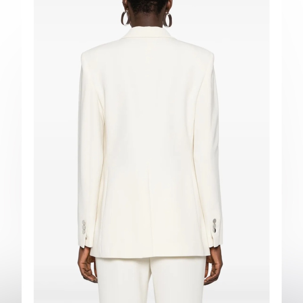 Theory Cream Two-Button Blazer - image 10